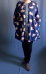 Кардиган "SELFI" милано/тёмно-синий (Smart-Woman, Россия) — размеры 60-62, 64-66, 68-70, 72-74, 76-78, 80-82