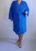 Халат махровый голубой (Smart-Woman, Россия) — размеры 56-58, 68-70, 72-74, 76-78, 80-82