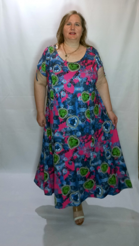 Платье (Пл012-017) (Smart-Woman, Россия) — размеры 56-58, 68-70, 72-74, 76-78
