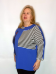 Туника 9317-7 (Китай, Yalina) — размеры 8 xl