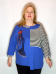 Туника 9317-7 (Китай, Yalina) — размеры 8 xl